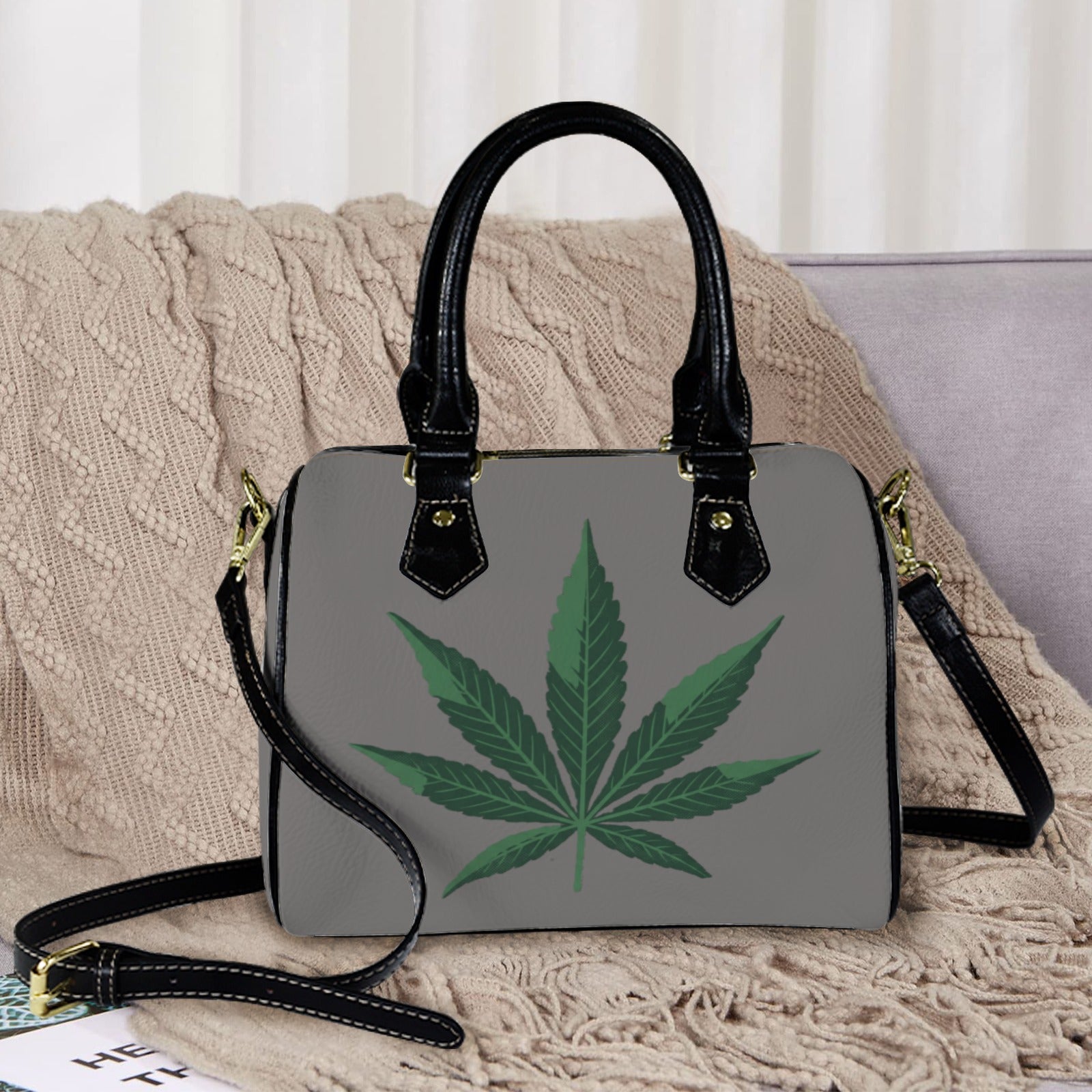 Leaf Bag - Vegan Leather
