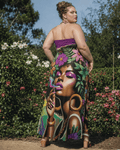 Flower Power Fishtail Skirt Dress Artsadd