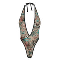 Fly Sexy AF Deep-V Thong Butterfly