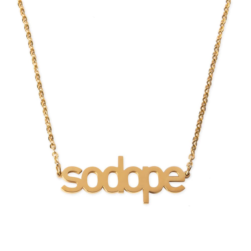 SODOPE NECKLACE 18K Gold Dipped