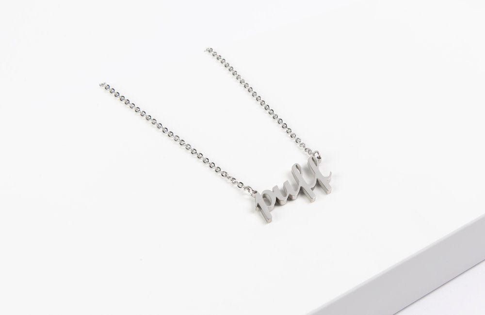 PUFF NECKLACE Gold Necklace