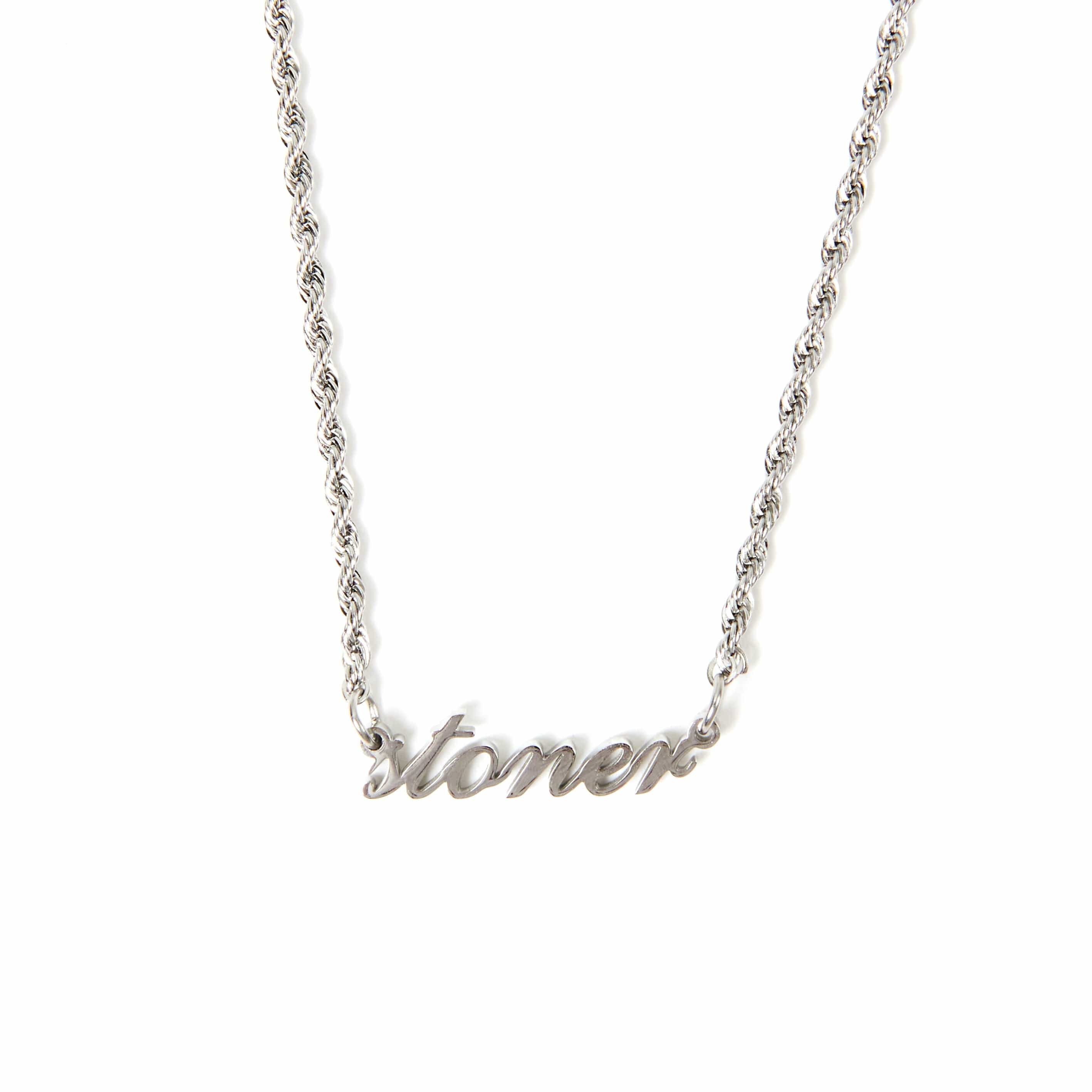 STONER NECKLACE Silver Gold Necklace