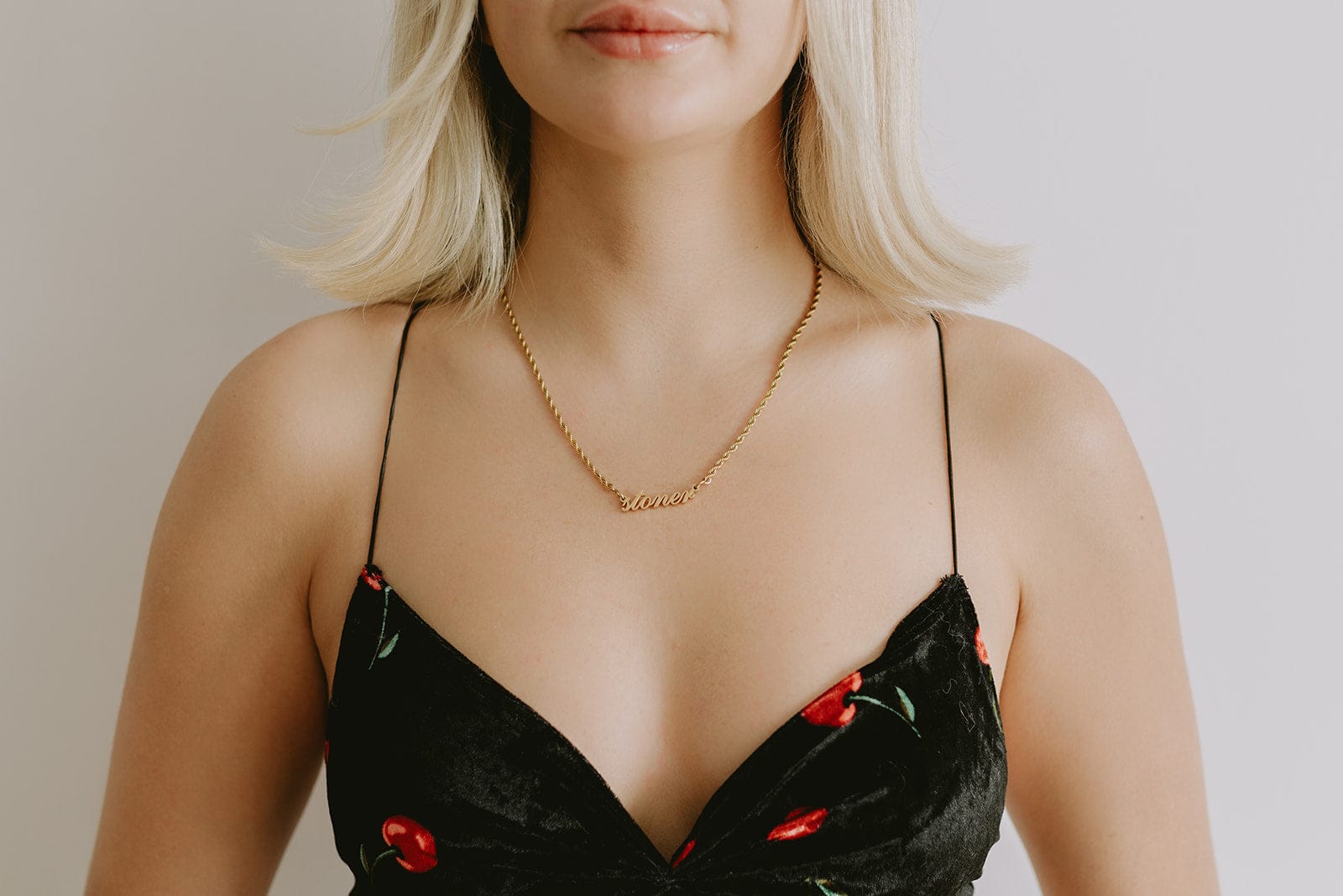 STONER NECKLACE Gold Necklace