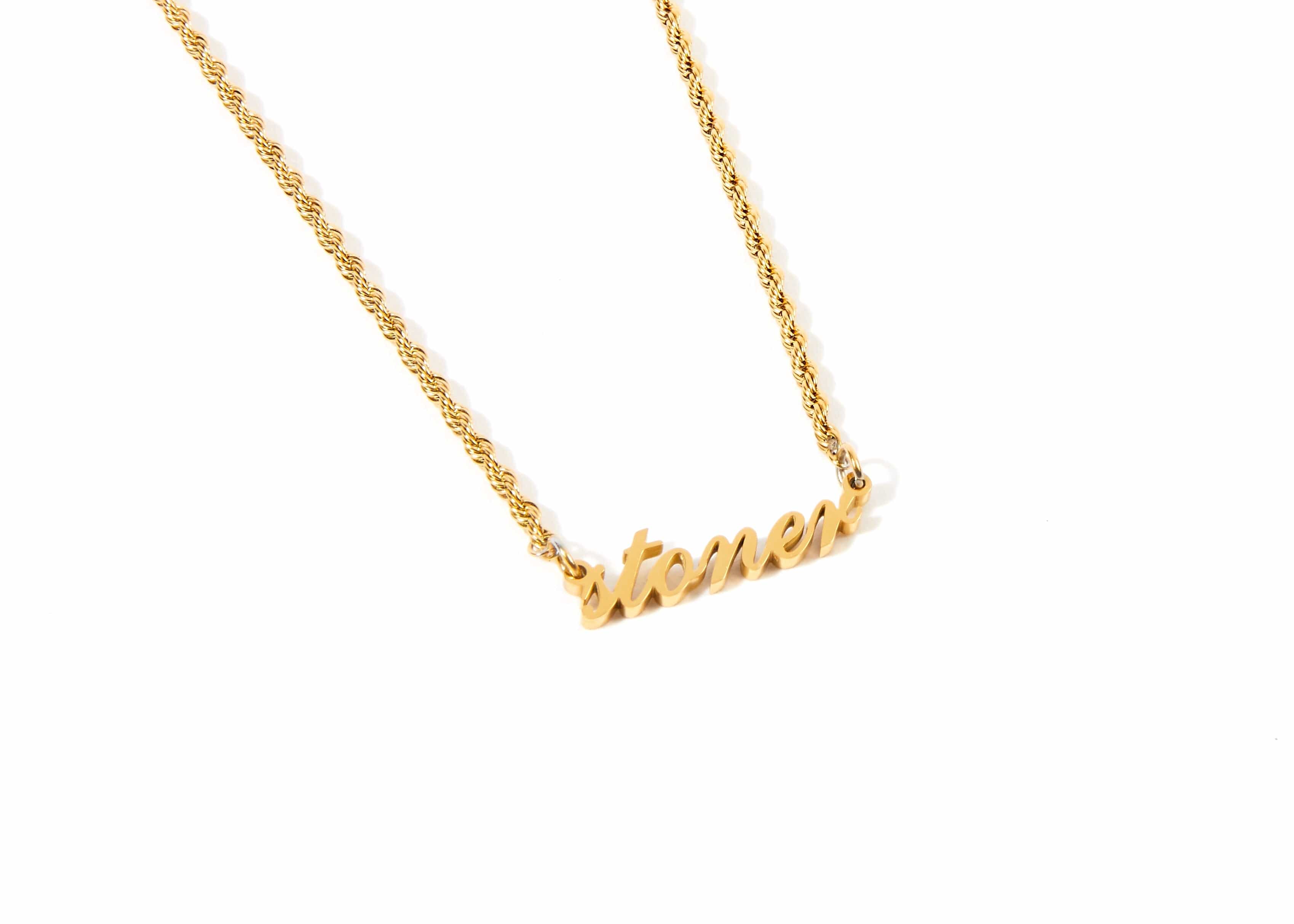 STONER NECKLACE Gold Necklace