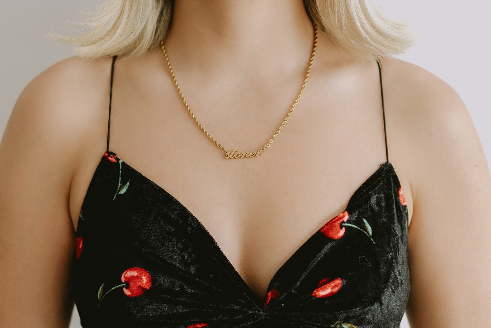 STONER NECKLACE Gold Necklace