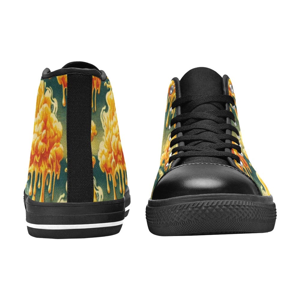 Full Melt High Top Sneakers Women's High Top Canvas Shoes (017)