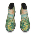 Jane Dope Ganja Breeze Booties — tropical print ankle boots