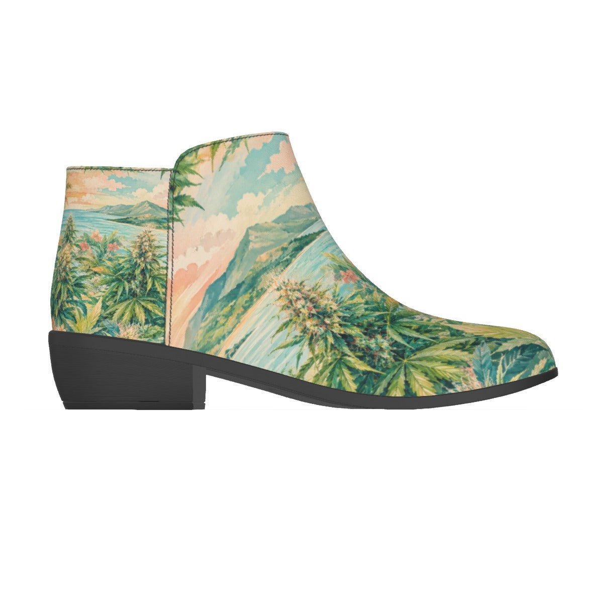 Ganja Breeze Booties — side profile