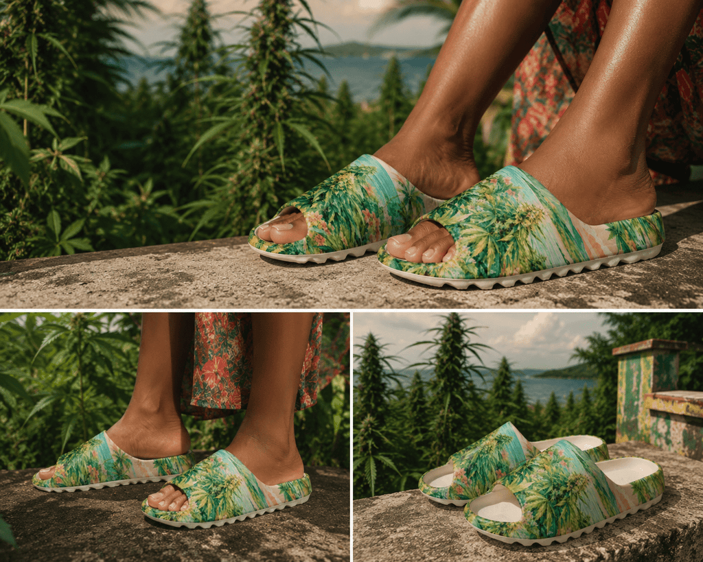Ganja Garden Thick Slide Artsadd