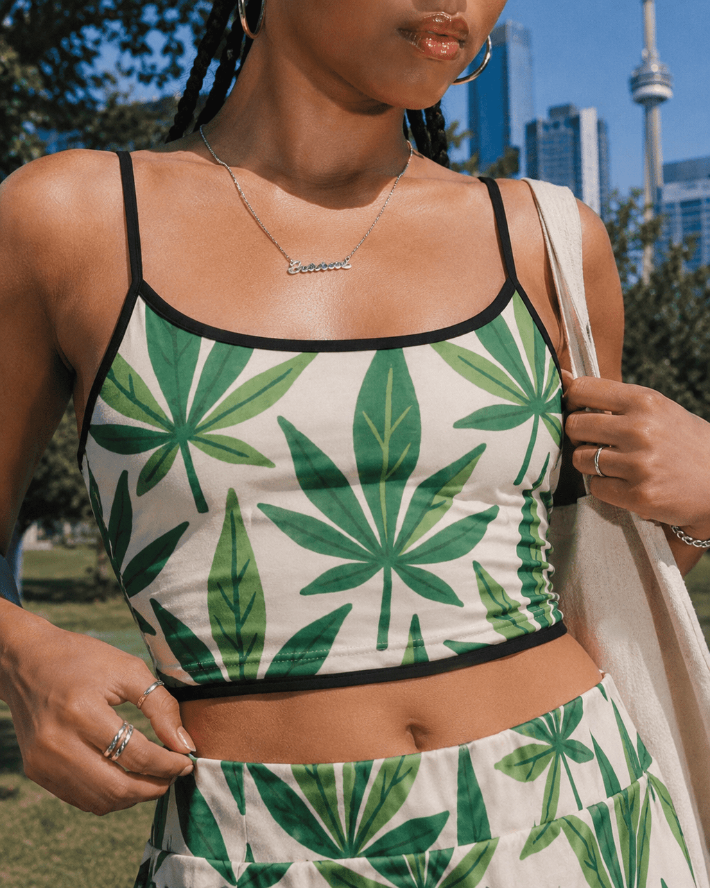Grass Crop Tank Artsadd