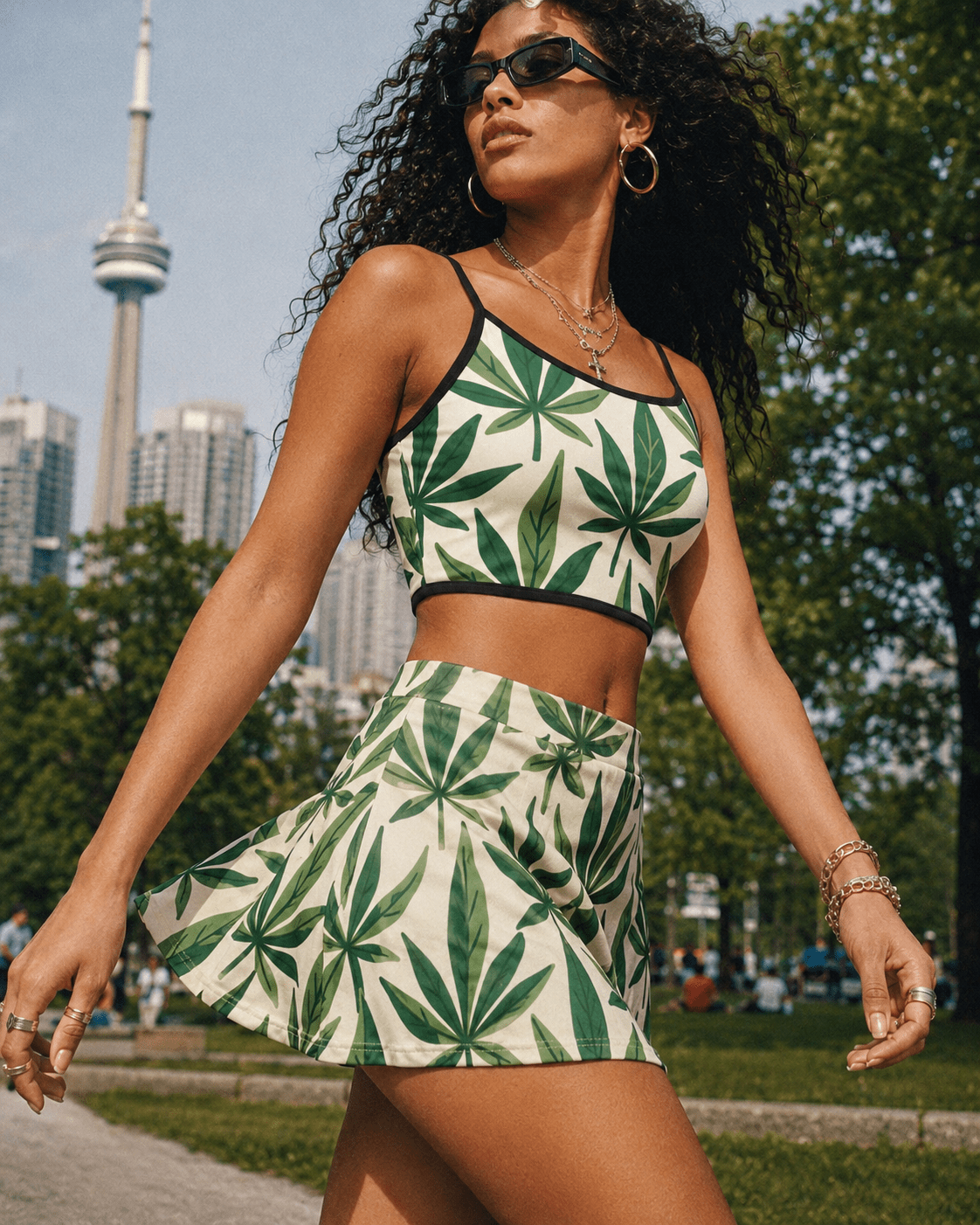 Grass Crop Tank Artsadd