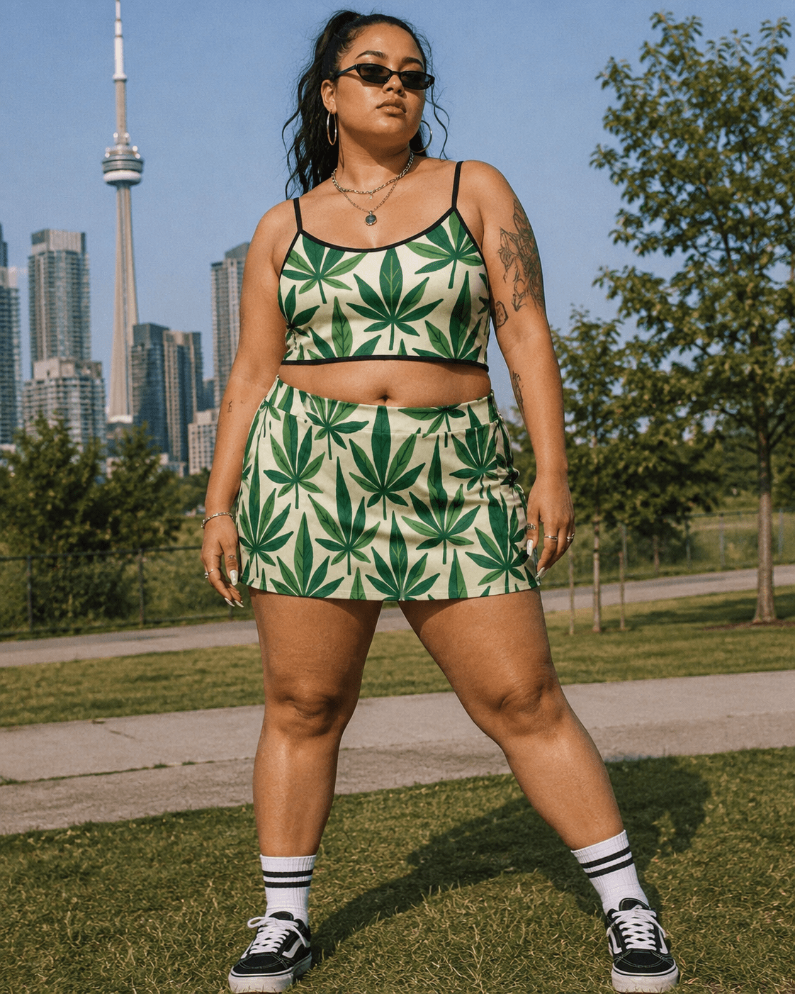 Grass Crop Tank Artsadd