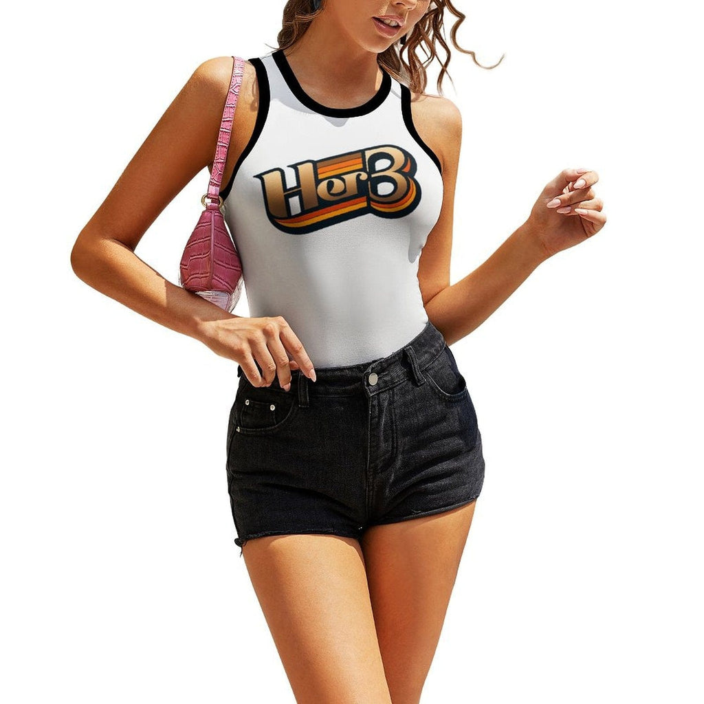 HER.B TANK White Tank Top