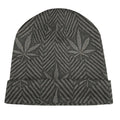 Herbingbone Beanie — side view showing fit