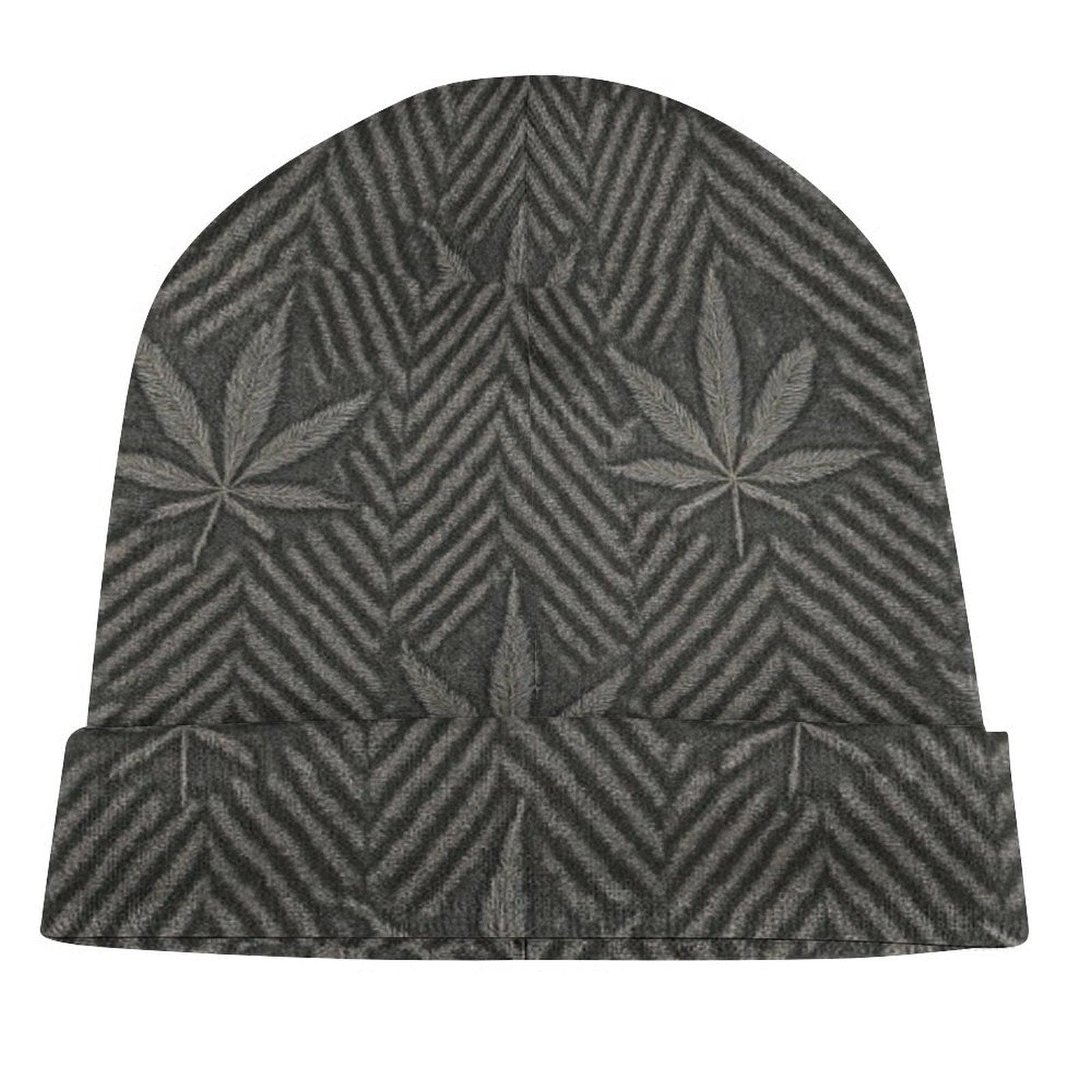 Herbingbone Beanie — side view showing fit