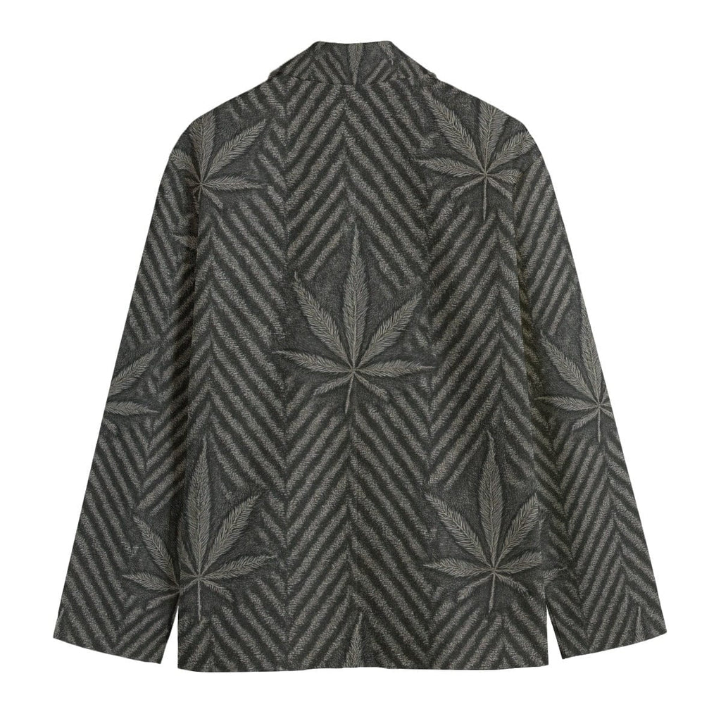 Herbingbone Blazer — flat lay back