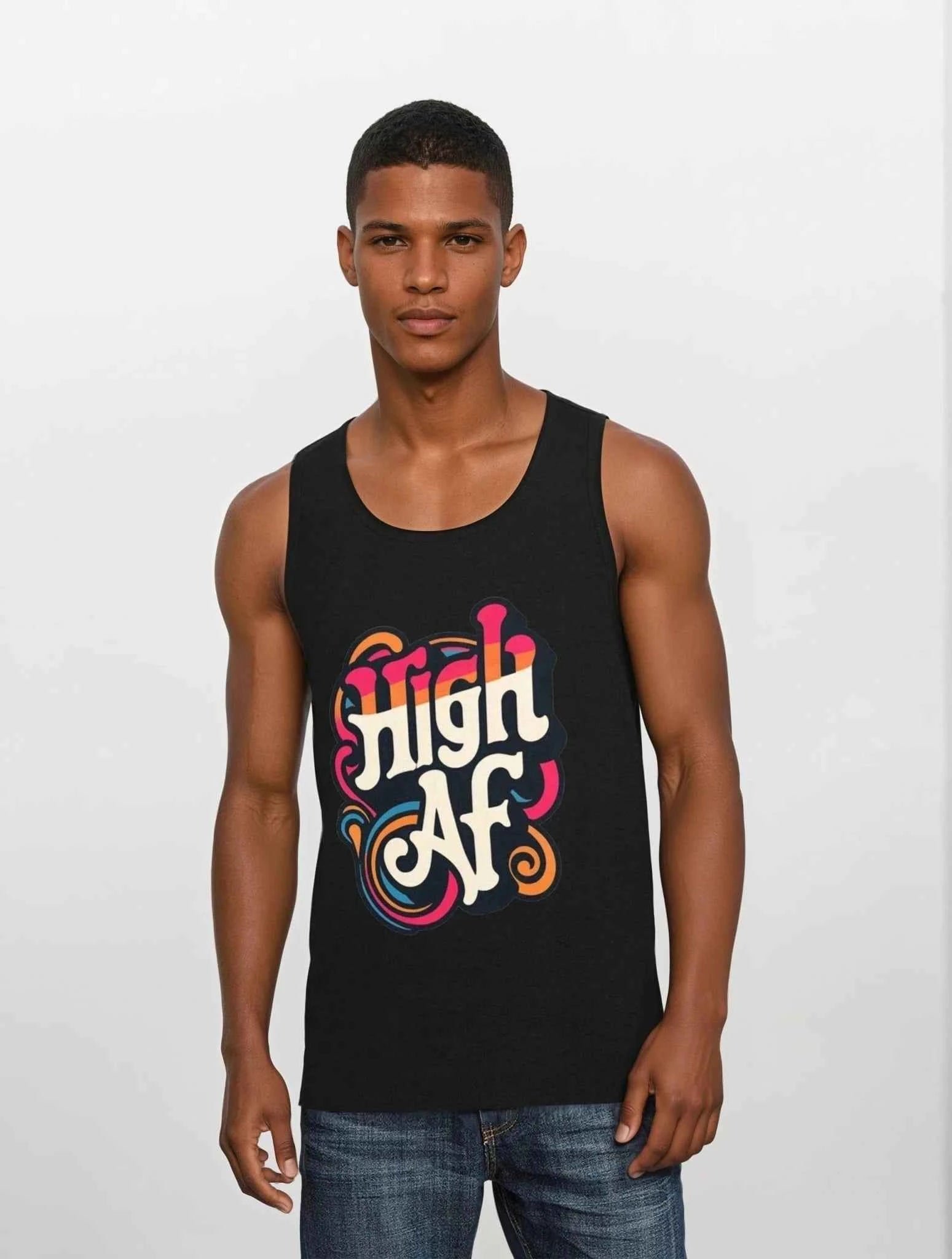 High AF Men's Tank Top