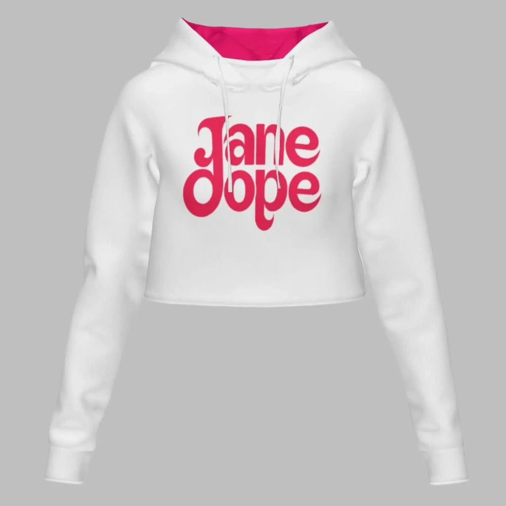 Sudadera corta con capucha Jane Dope