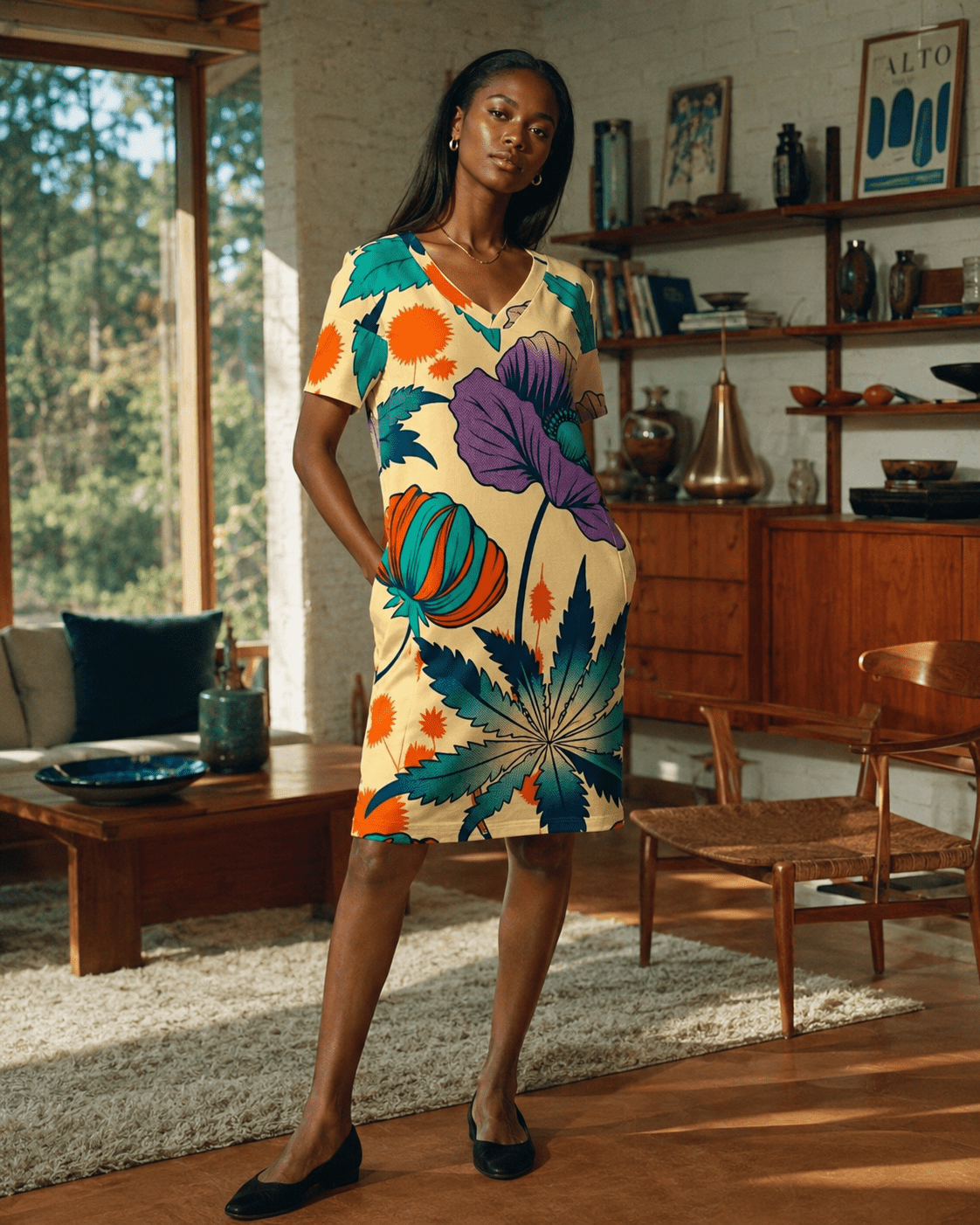 Kannabista pocket dress Artsadd