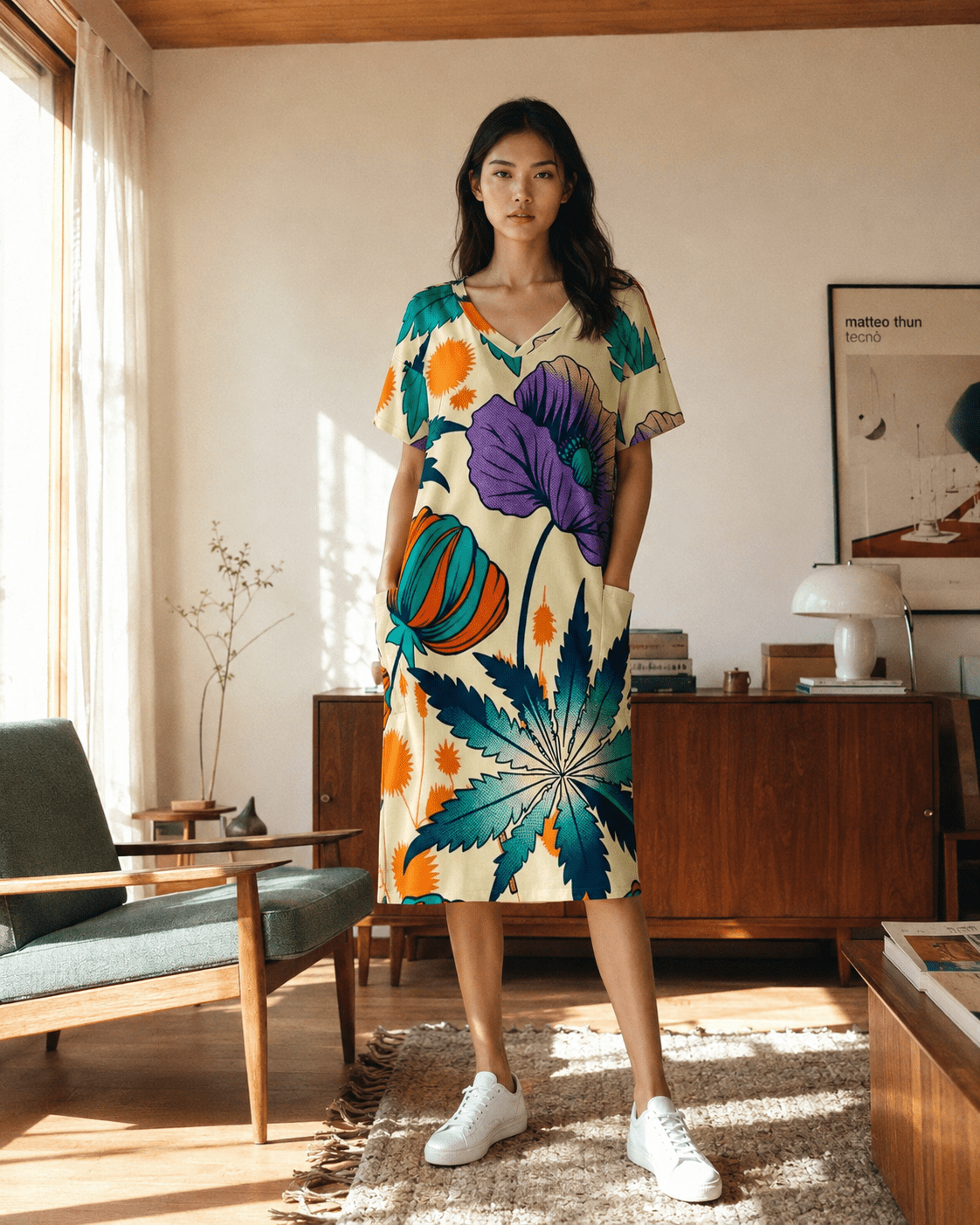 Kannabista pocket dress Artsadd