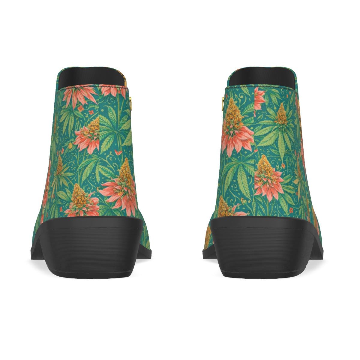 Kush Booties — pair flat lay top-down