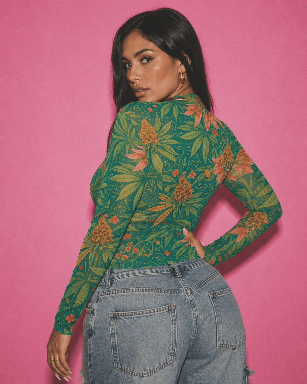 Kush Mesh long sleeve shirt Yoycol