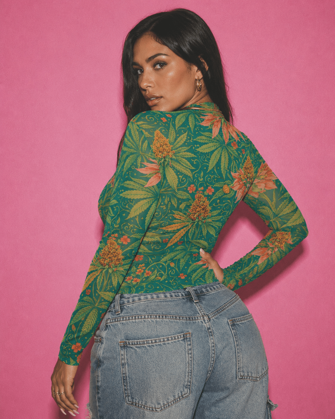 Kush Mesh long sleeve shirt Yoycol