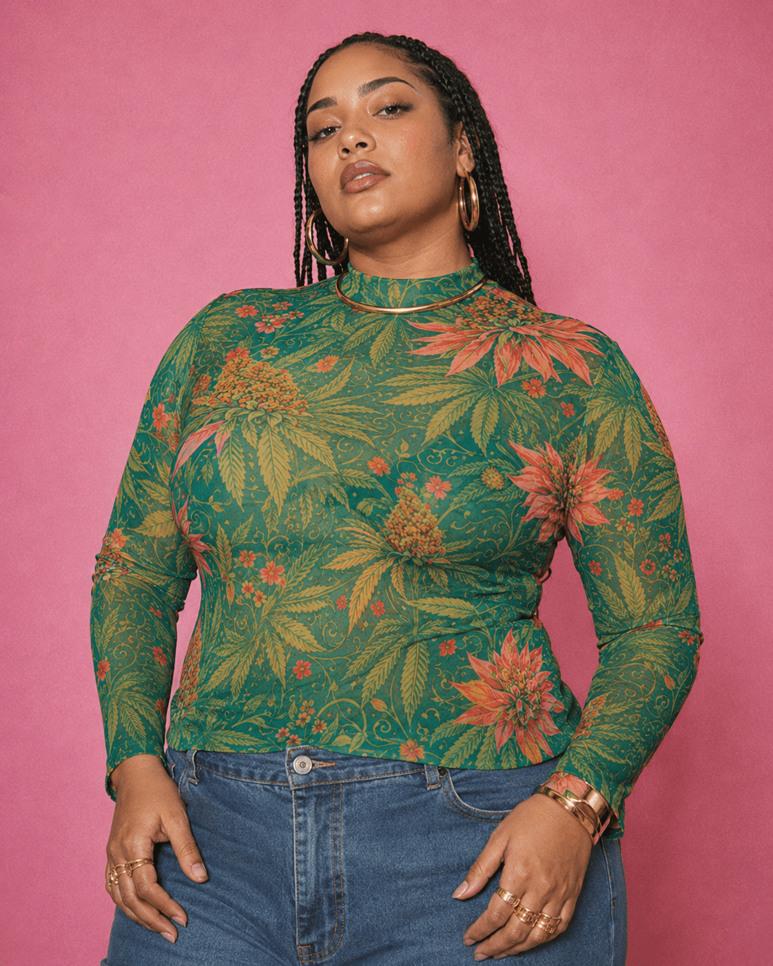 Kush Mesh long sleeve shirt Yoycol