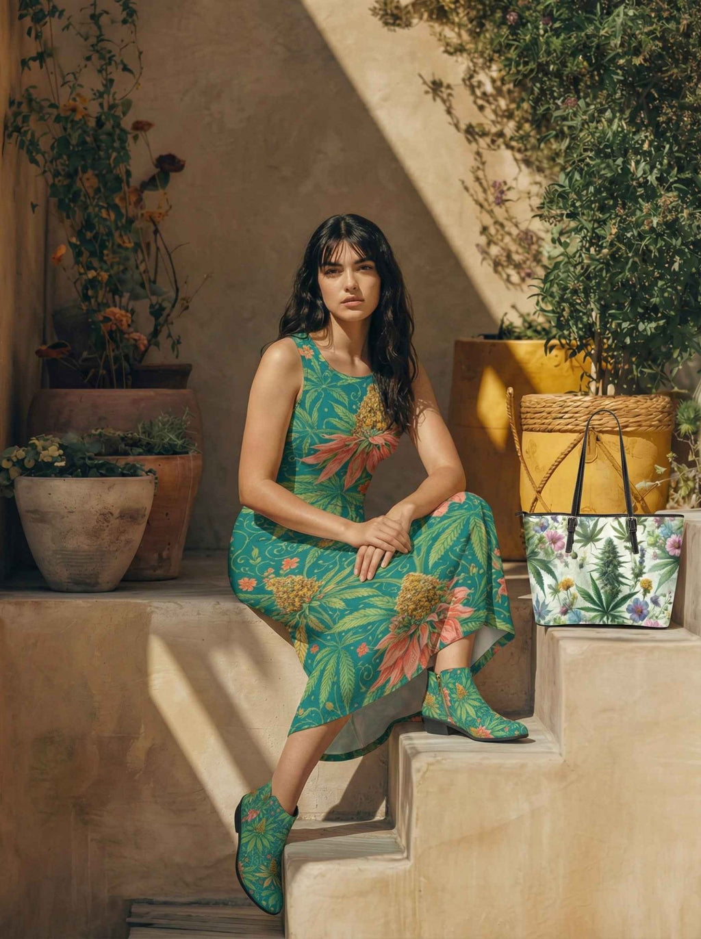 Kush Sleeveless Midi Dress