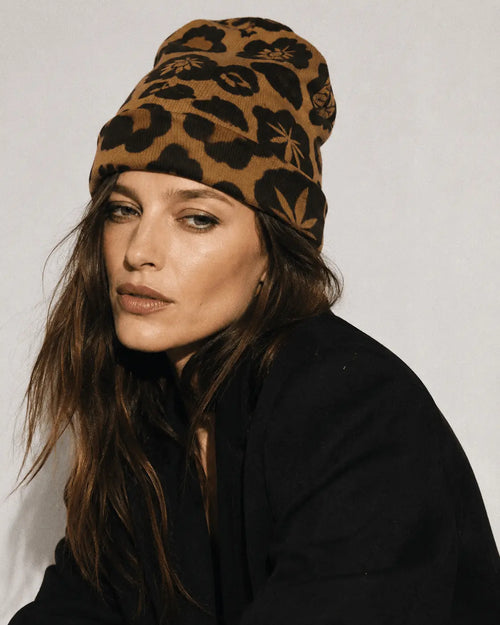 Leopard Beanie 