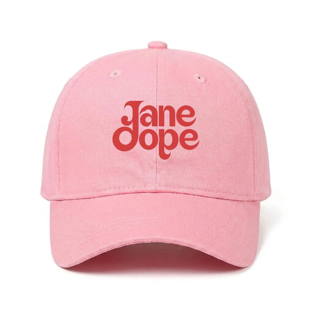 Embroidery Soft-Crown Flat Cap Yoycol