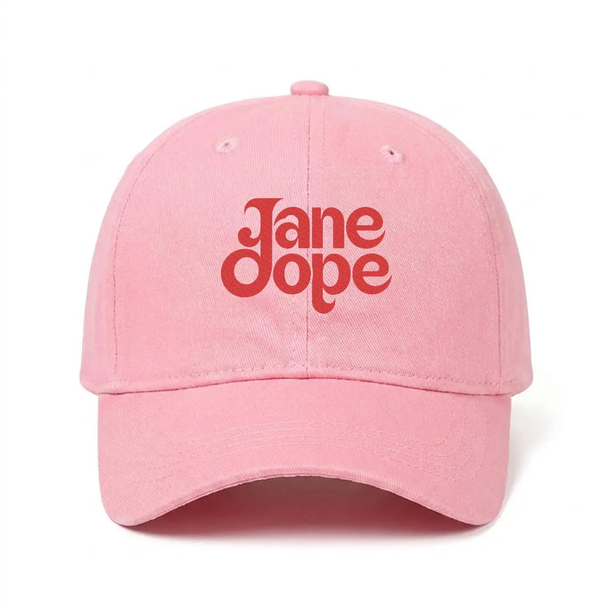 Embroidery Soft-Crown Flat Cap Yoycol