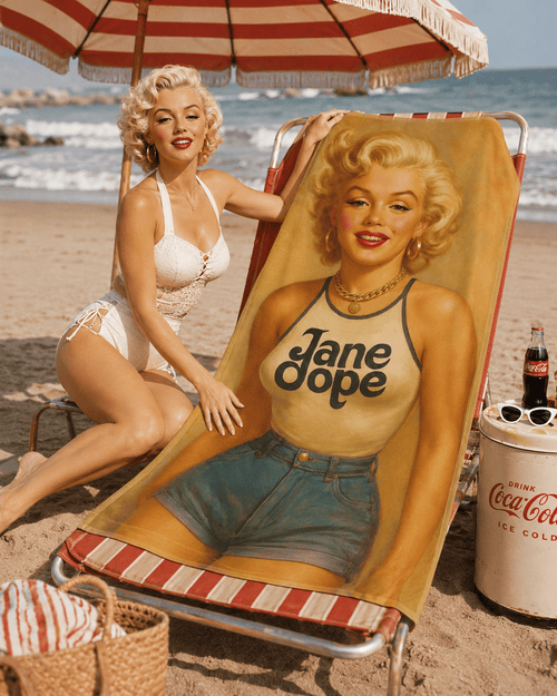 Monroe Beach Towel Artsadd
