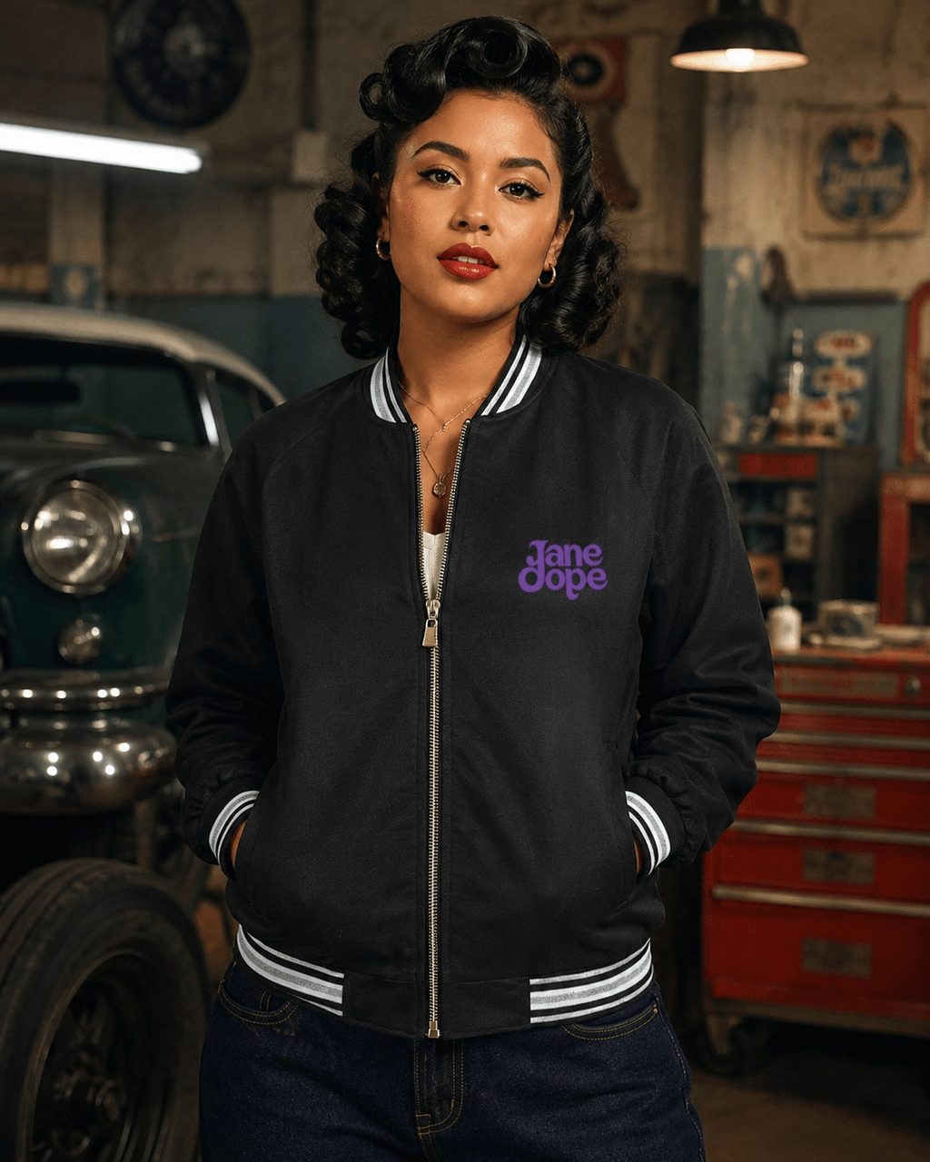 Monroe Bomber Jacket Artsadd