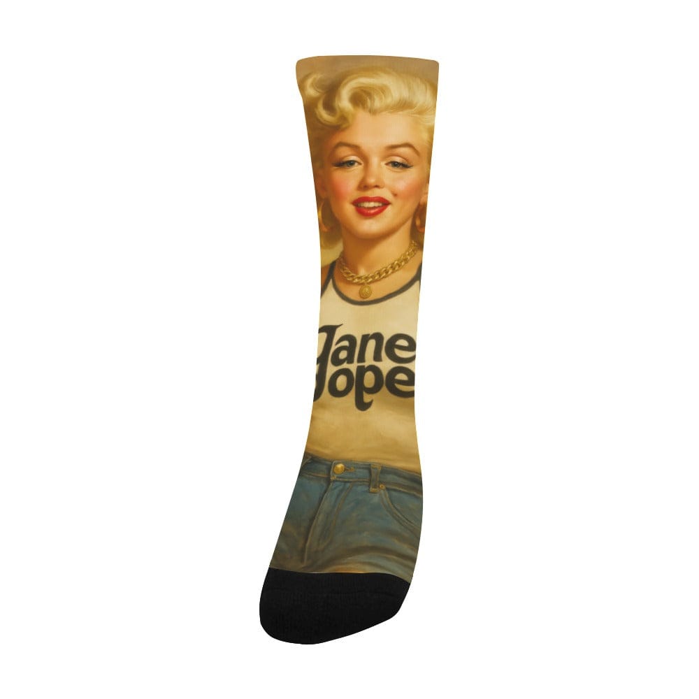 Monroe Socks — pair top-down view