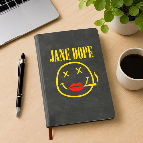 Nirvana Dope Notebook — front cover detail