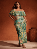 Ganja Breeze Off The Shoulder Dress jane dope