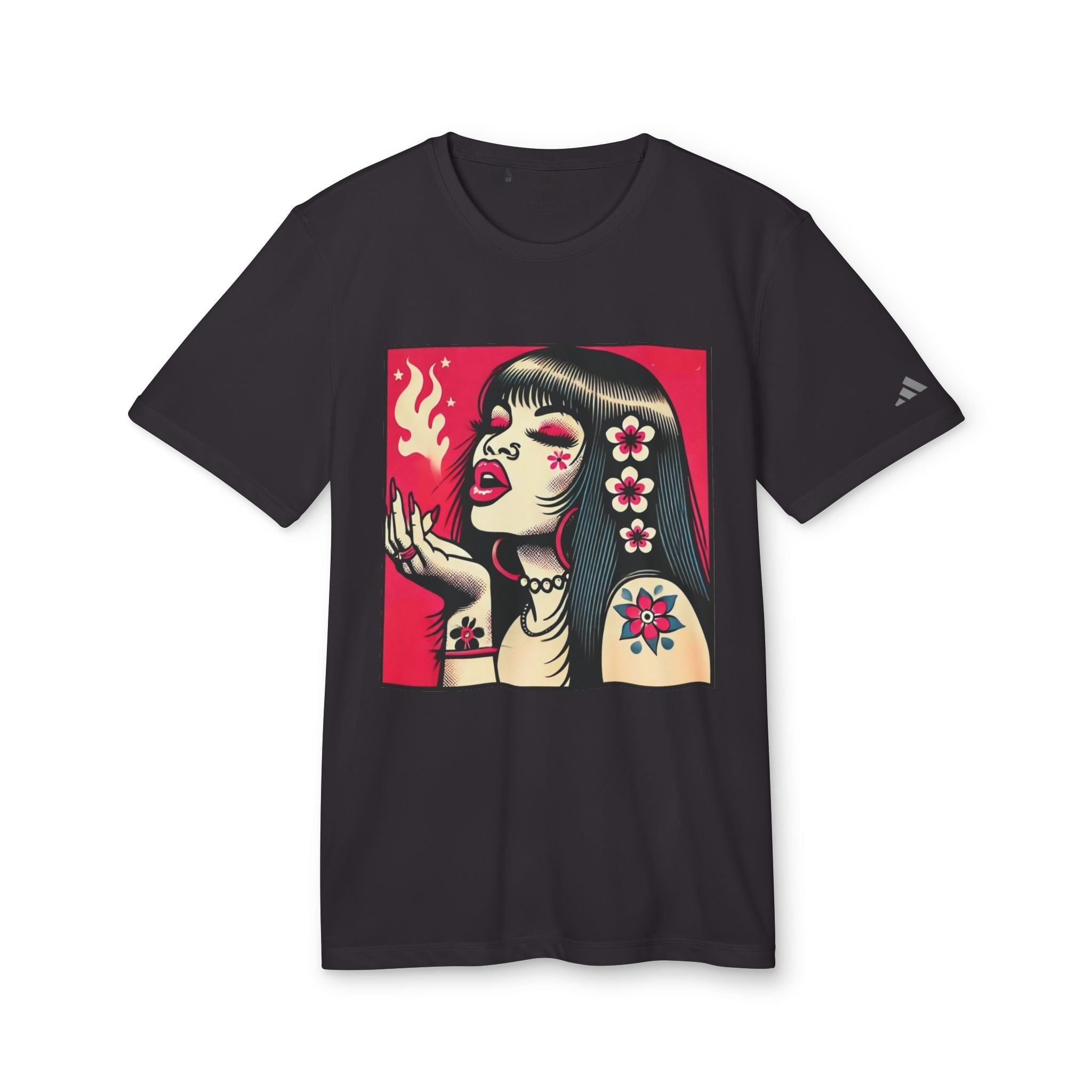 Pink Diesel Jane Dope Sporty Tee Black T-Shirt