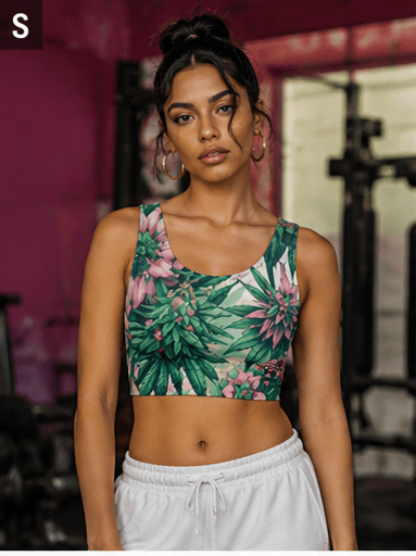 Pink Haze Crop Tank Artsadd