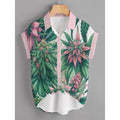 Pink Haze Knot Blouse White blouse