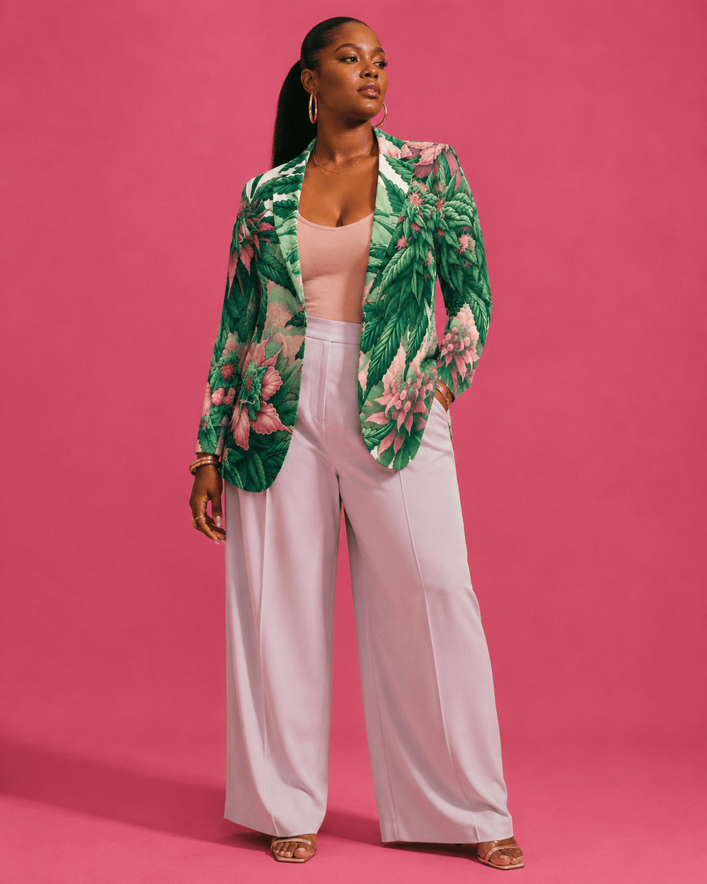 Pink Haze SHIRT JACKET Artsadd