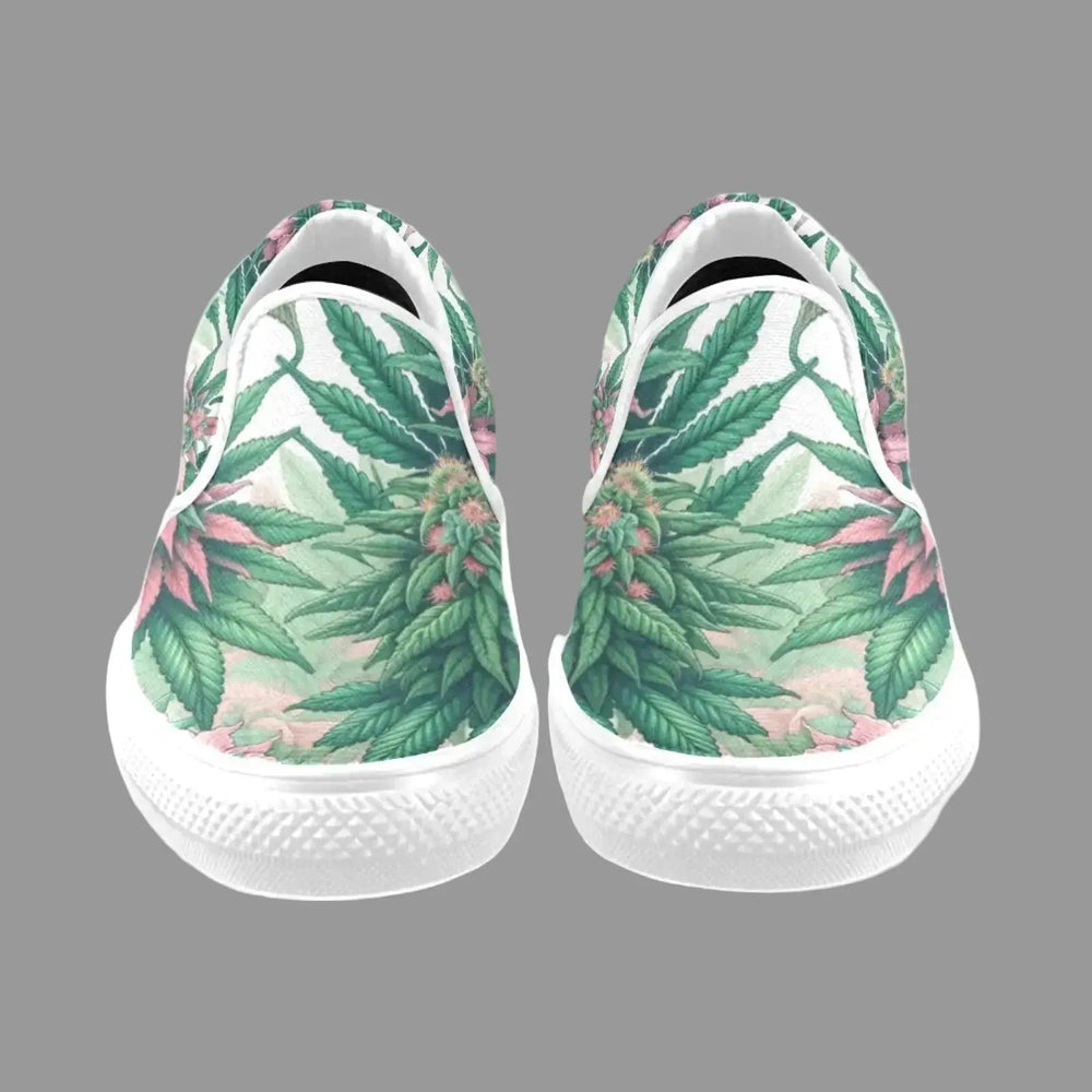 Pink Haze Canvas Skater Slip-Ons