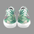 Pink Haze Skater Slip On Women's Unusual Slip-on Canvas Shoes (019)