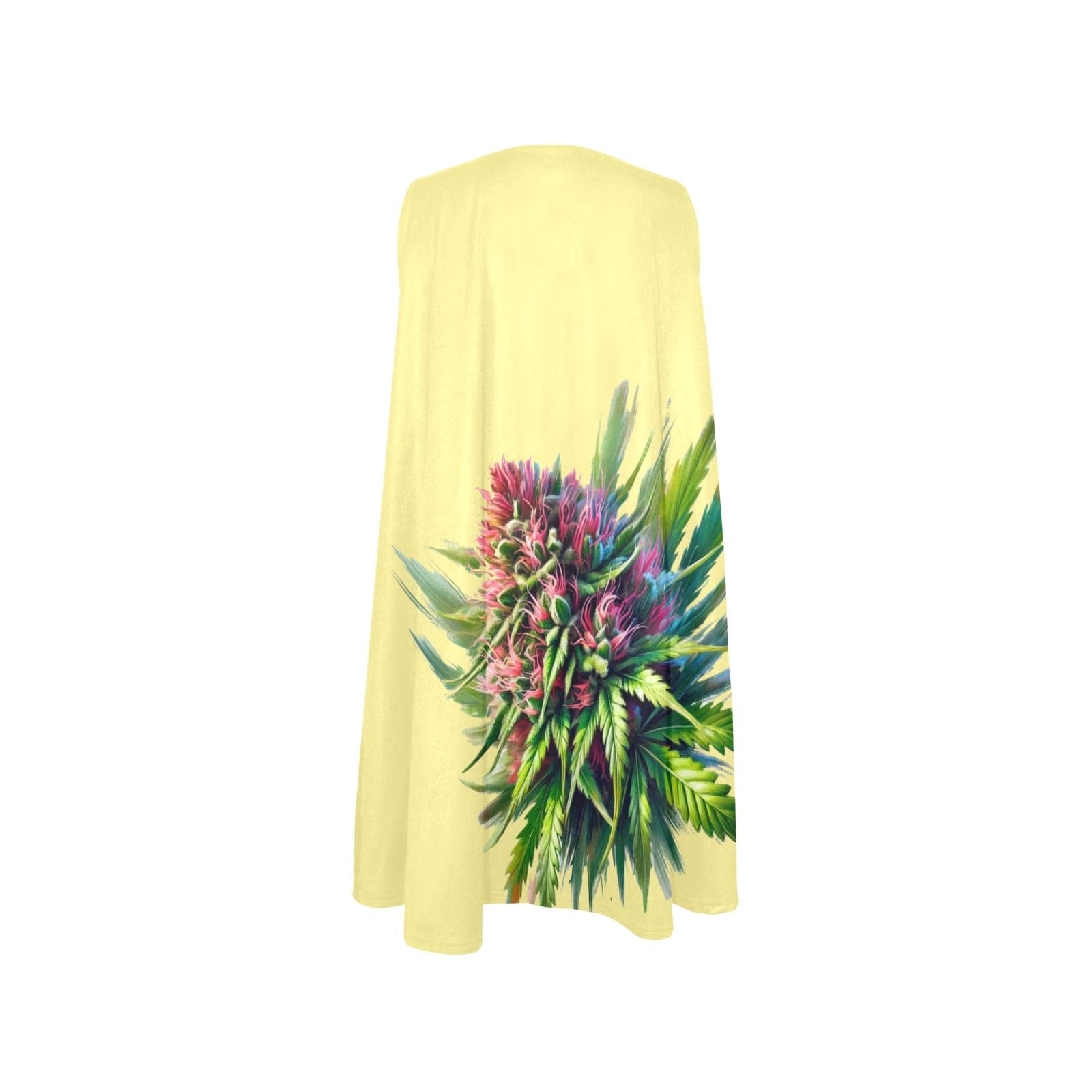 Pink Kush Sleeveless A-Line Pocket Dress Sleeveless A-Line Pocket Dress (D57)
