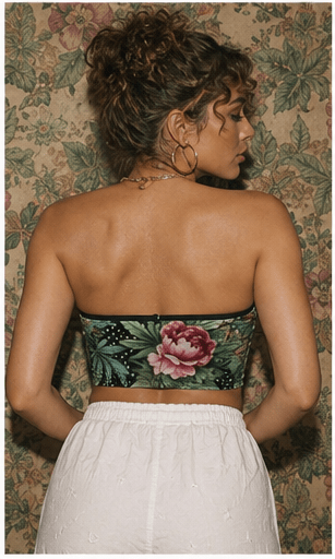 Pot & Peony Bandeau Artsadd