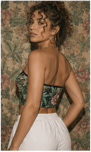Pot & Peony Bandeau Artsadd