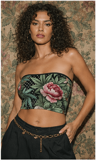 Pot & Peony Bandeau Artsadd