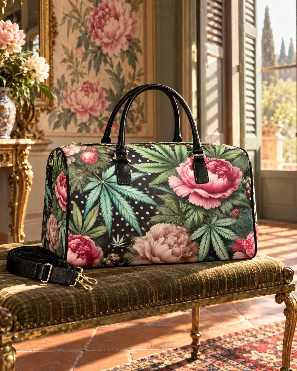 Peony & Pot XL Lux Bag Artsadd