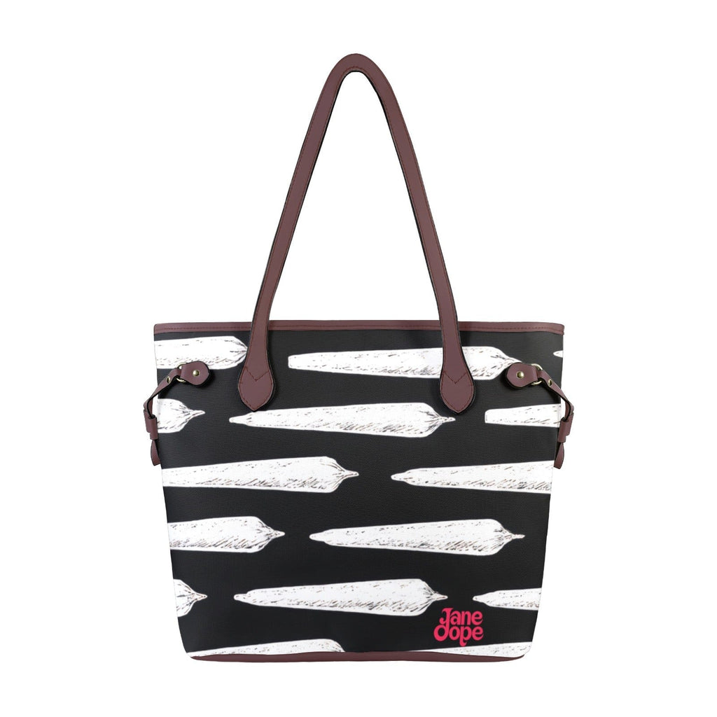 Pre Roll Canvas Bag — side view with handles detail
