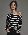 Pre Roll Off the Shoulder Sweatshirt Artsadd